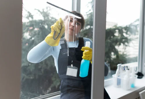Nettoyage de vitres intérieures et extérieures aux Bréviaires